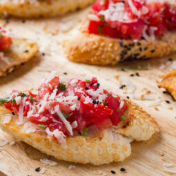 Paradajkový tatarák – svieži a elegantný predkrm