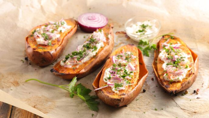 Zapekané bataty – jednoduchý, chutný a zdravý nápad na obed či večeru