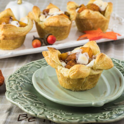 Nadýchané košíčky z lístkového cesta