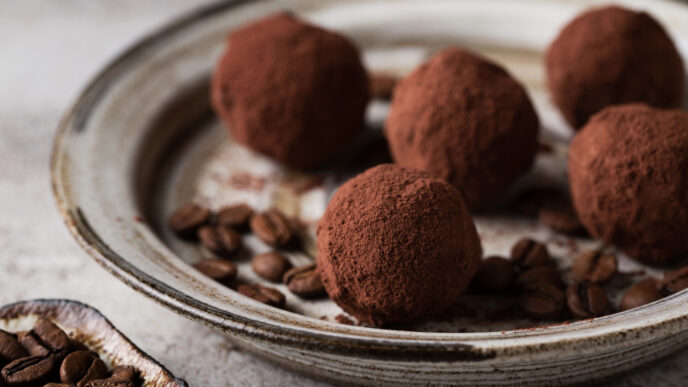 Nepečené tiramisu guľky