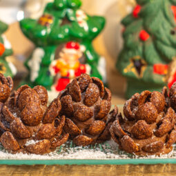 Nepečené šišky s mandľami