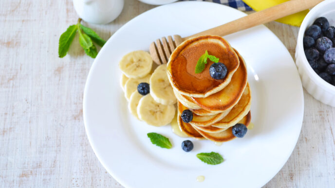 Banánové lievance ako jednoduchý spôsob, ako využiť prezreté banány