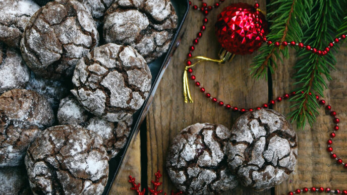 Crinkles, ktoré si zamiluje celá rodina: jednoduché sviatočné pečivo so svetovým efektom