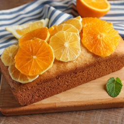 Rýchly pomarančový koláč z ovsených vločiek