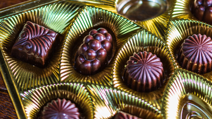 Domáce pralinky z čokolády