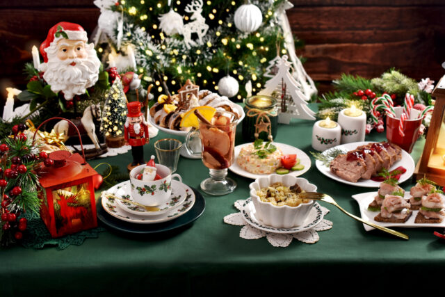 Vianočné dobroty na jednom stole