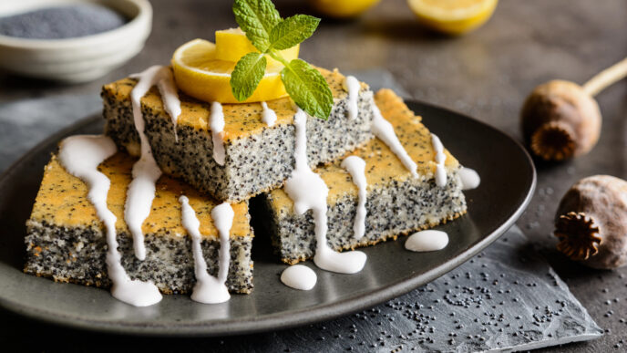 Rakúsky makový koláč bez múky: jednoduchý recept na vláčny bezlepkový dezert