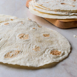 Domáca pšeničná tortilla krok za krokom