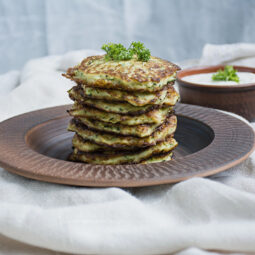 Ovsené placky s brokolicou z rúry