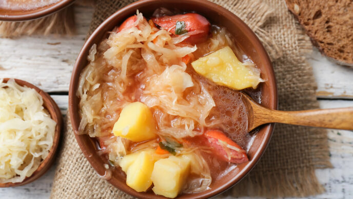 Poctivá zimná kapustnica našich starých mám