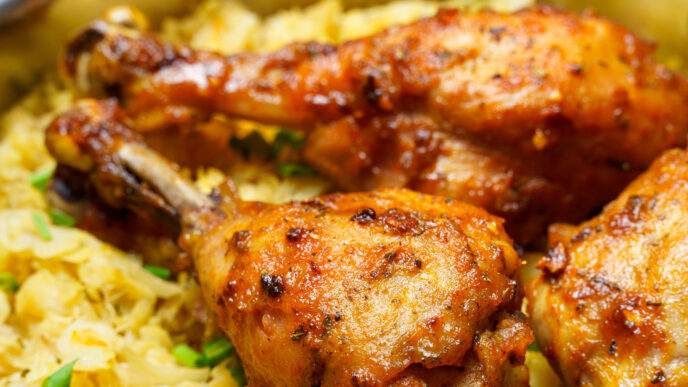 Kuracie stehná pečené na kapuste – jednoduchá klasika, ktorá nesklame