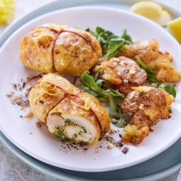 Šťavnaté plnené kuracie stehná