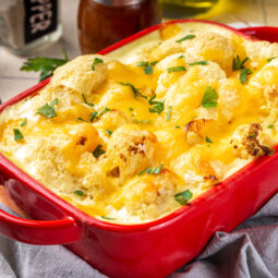 Zapečený karfiol ako plnohodnotná večera