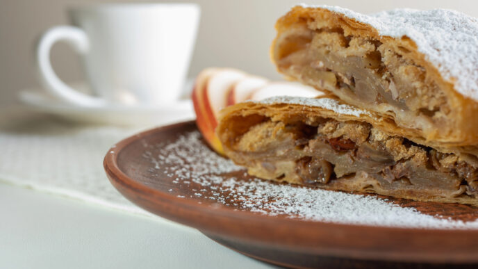 Jablkový závin bez kysnutia: rýchly dezert, ktorý vždy vyjde