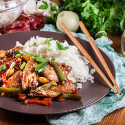 Domáca čína s ryžou