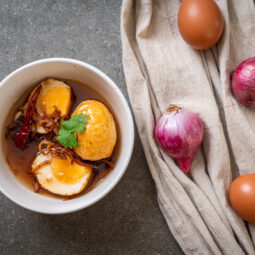 Japonské nakladané vajcia v aromatickej marináde