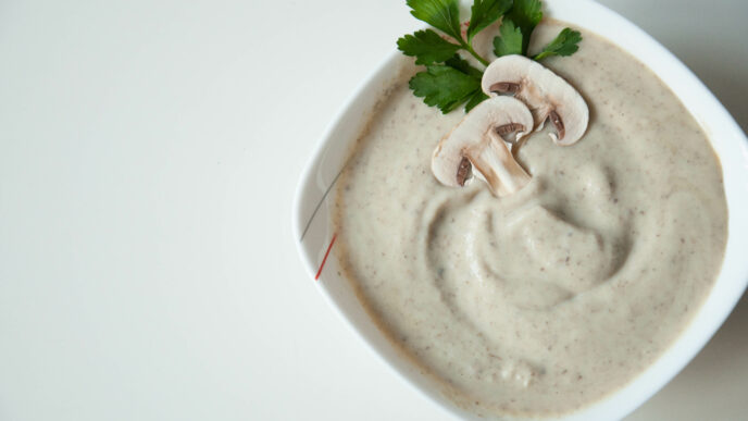 Krémová šampiňónová omáčka bez hrudiek: Overený postup