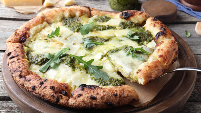 Smotanový základ na pizzu trochu inak – krémová alternatíva bez paradajok