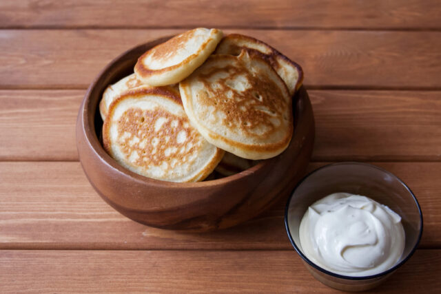 Tradičné sladké dolky so smotanou