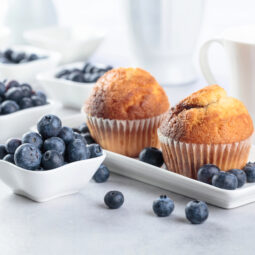 Muffiny pre deti do škôlky s ovocím a tvarohom