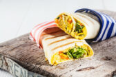 Rýchla tortilla s vajíčkom a zeleninou