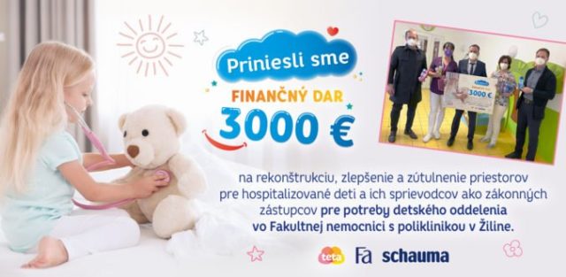 476542_1_financny prispevok 3000 eur bol odovzdany zastupcom detskeho oddelenia vo fakultnej nemocnici v ziline 676x331.jpg