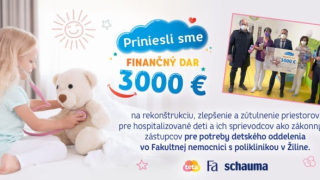 476542_1_financny prispevok 3000 eur bol odovzdany zastupcom detskeho oddelenia vo fakultnej nemocnici v ziline 676x331.jpg
