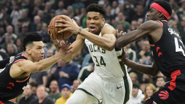 Raptors Bucks Basketball