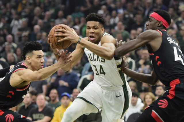 Raptors Bucks Basketball
