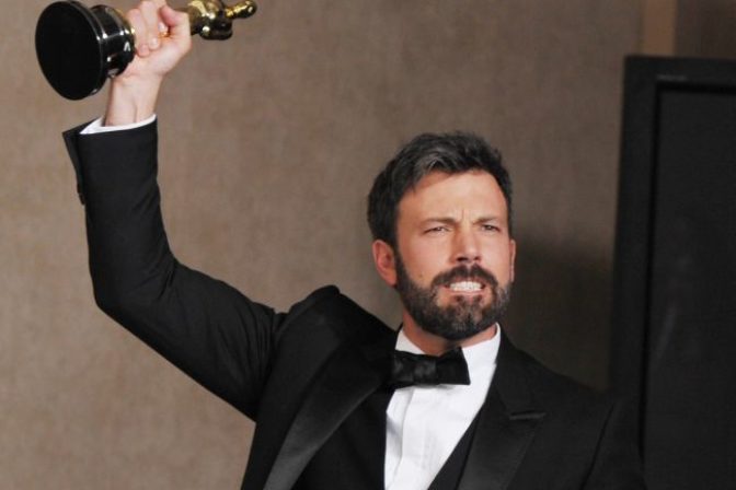 Herec Ben Affleck s Oscarom za film Argo