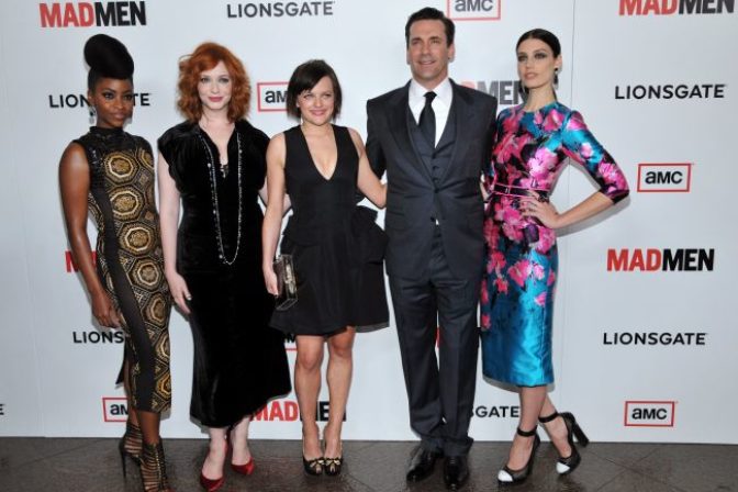 Hviezdy na premiére seriálu Mad Men