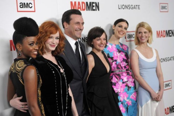 Hviezdy na premiére seriálu Mad Men