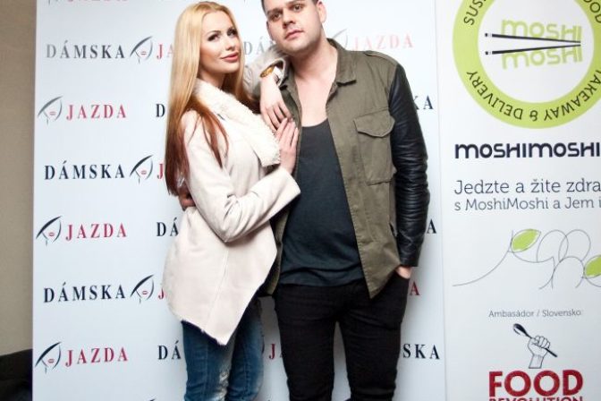 Playmate Eva Cifrová a stylista Andrej Stančík