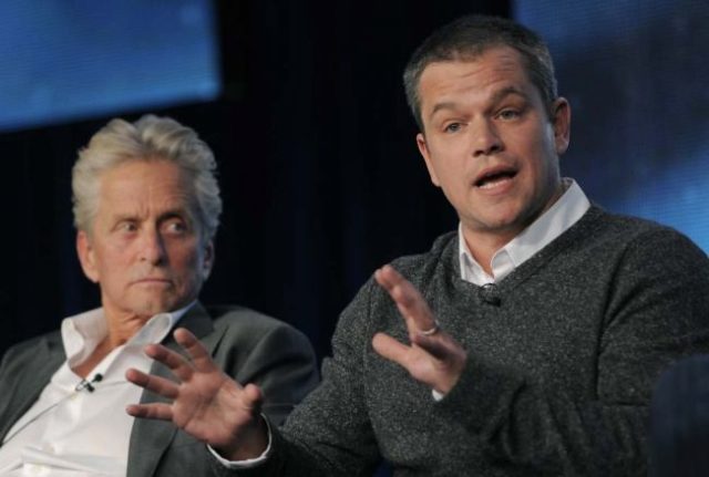 Matt Damon a Michael Douglas