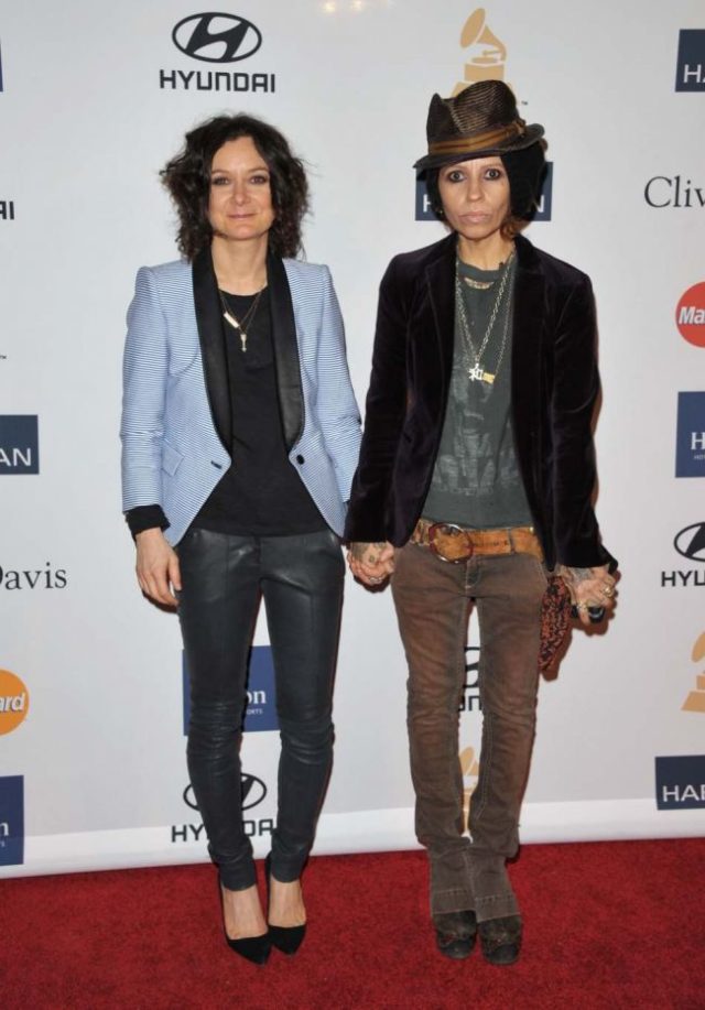 Sara Gilbert a Linda Perry