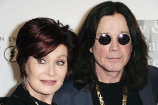 Sharon Osbourne, vľavo a Ozzy Osbourne