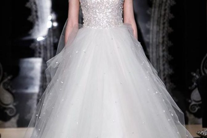 Svadobná kolekcia Reem Acra na jar 2014