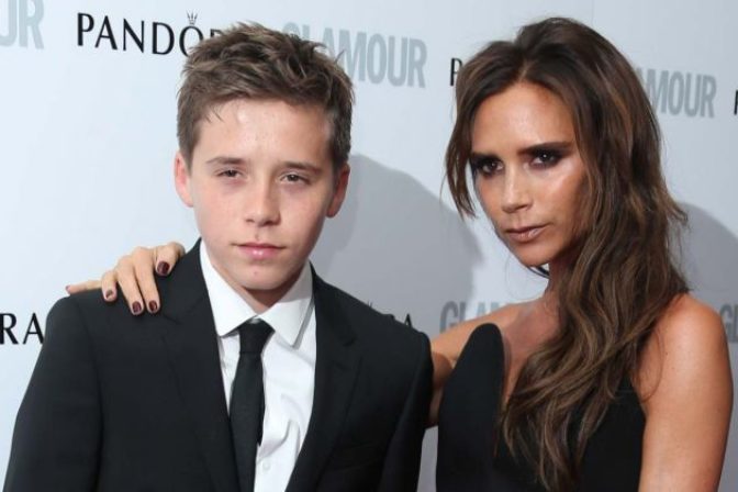 Victoria Beckham so synom Brooklynom