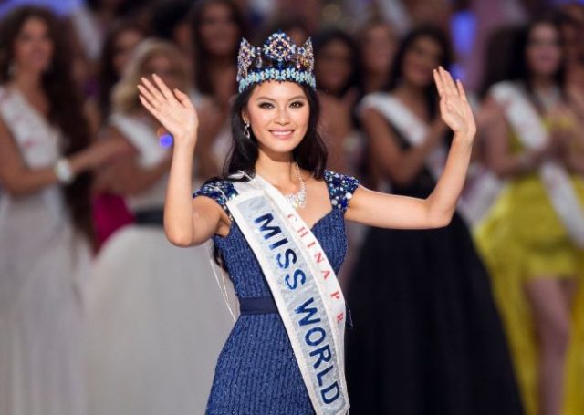 Miss World 2012 - Yu Wenxia z Číny