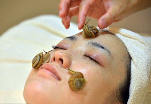 V Japonsku pomáhajú v boji proti poškodenej pleti slimáky