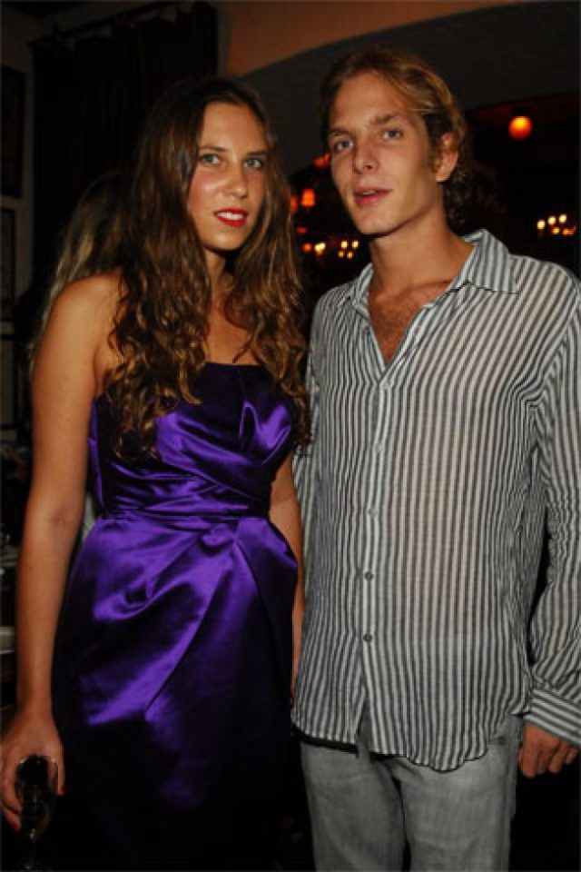 Andrea Casiraghi a Tatiana Santo Domingo