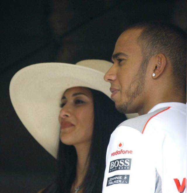 Nicole Scherzinger a Lewis Hamilton