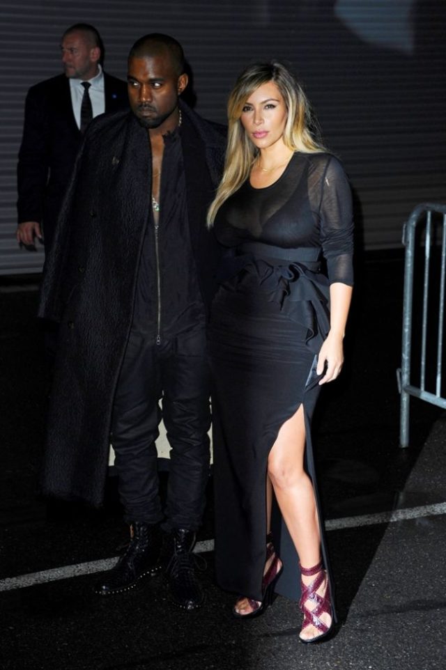 Kanye West a Kim Kardashian