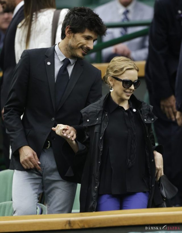 Kylie Minogue a Andres Velencoso