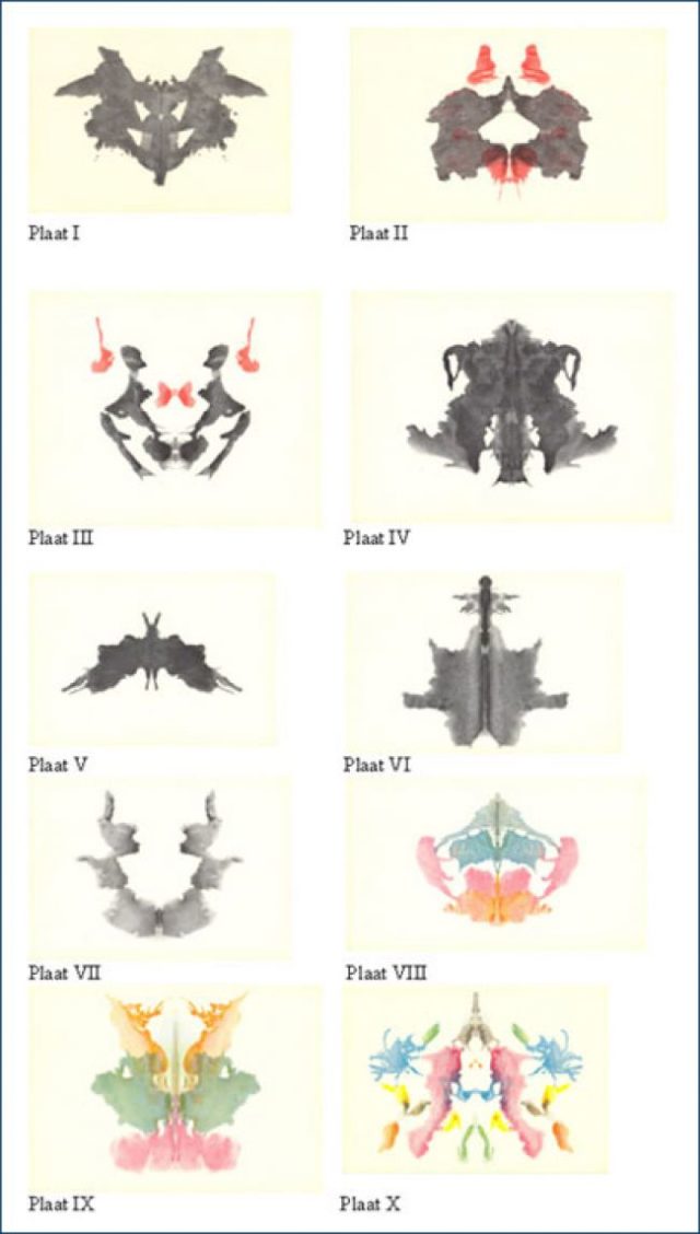 Rorschachov tabuľkový test