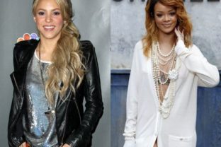 Speváčka Shakira a Rihanna