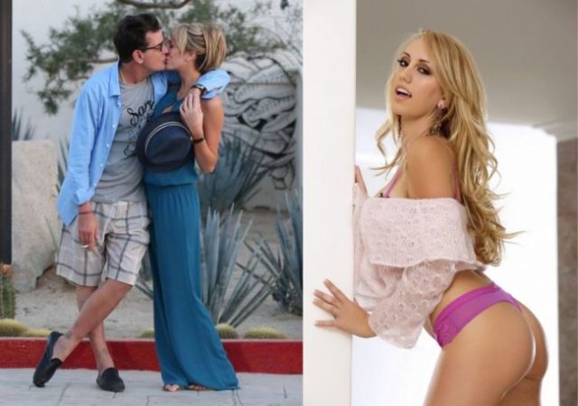 Charlie Sheen, Brett Rossi