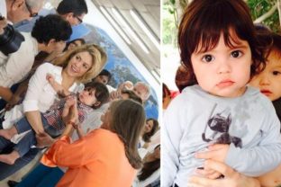 Shakira a jej syn Milan