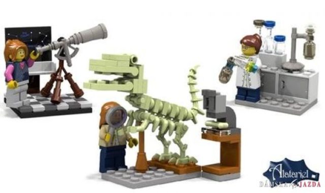 Švédka búra stereotypy, jej figúrky vedkýň zaujali Lego