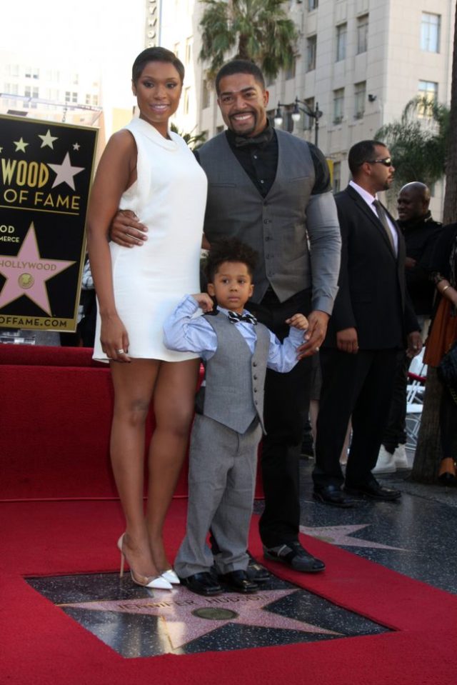 Jennifer Hudson, David Otunga a ich syn David Daniel Otunga Jr.